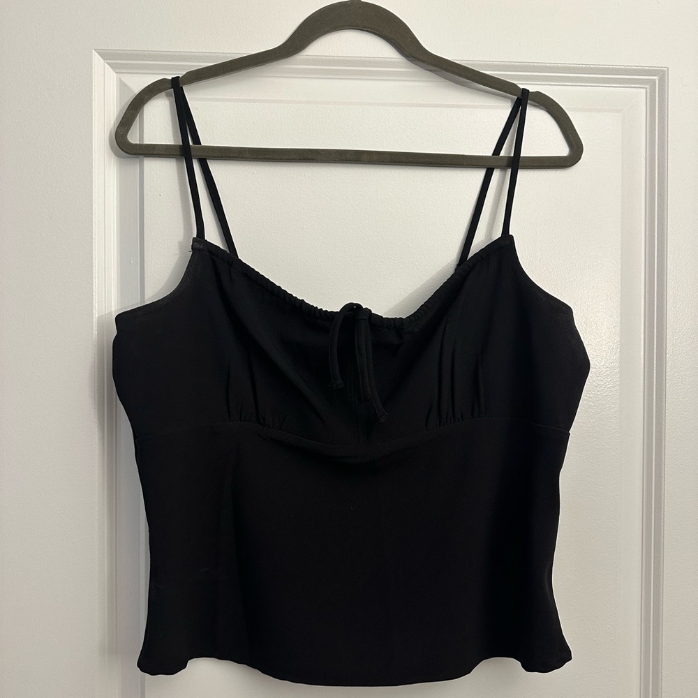 Abercrombie Tie-Front Top